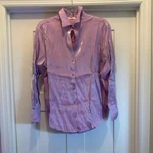 Lavender Button Down Shirt